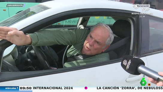 "¡Dejadme pasar, que tengo que hacer de vientre!": la indignación viral de un hombre atrapado en una protesta de agricultores